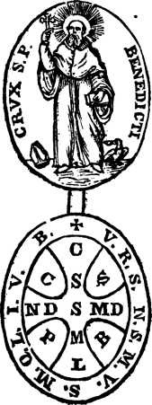 croce o medaglia da S. Benedetto - 1849