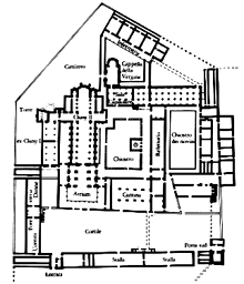 Cluny: il monastero nel 1043